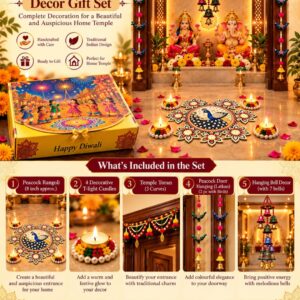 Peacock Rangoli Decor Gift
